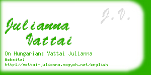 julianna vattai business card
